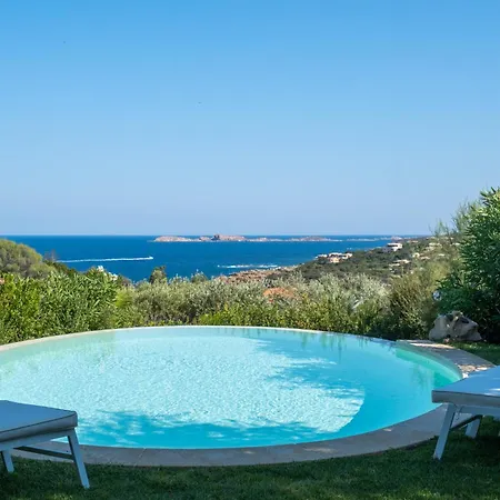 Cala Granu Con Piscina Privata E Vista Mare